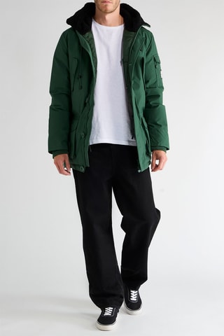 Veste à capuche - Vert foncé