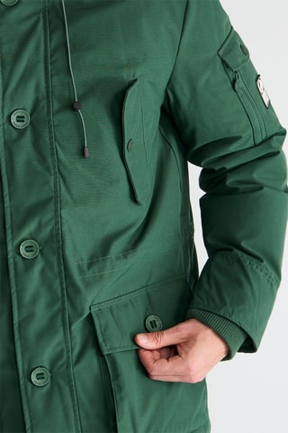 Veste à capuche - Vert foncé