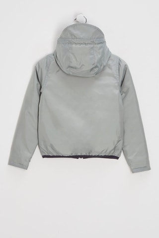 Coupe-vent réversible à capuche - Gris foncé