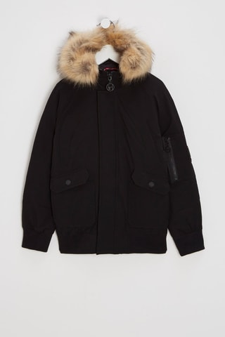 Blouson à capuche - Noir