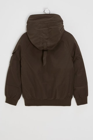 Parka à capuche - Marron foncé