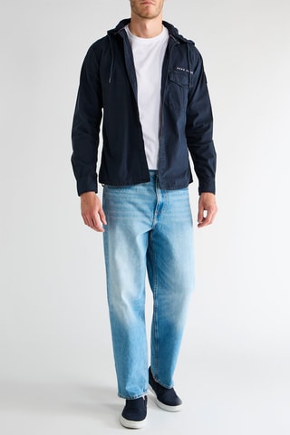 Surchemise à capuche - Bleu marine