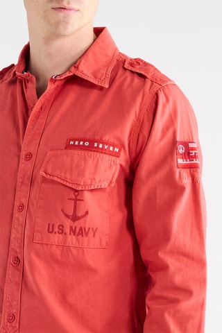 Chemise Steve McQueen - Rouge