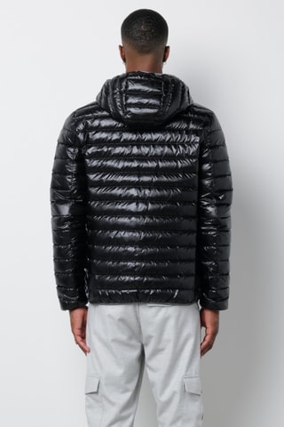 Doudoune réversible à capuche - Gris foncé