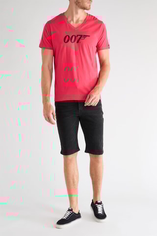 T-shirt James Bond - Fuchsia