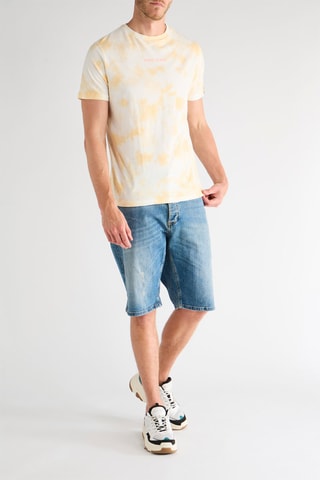 T-shirt tie and dye - Laranja