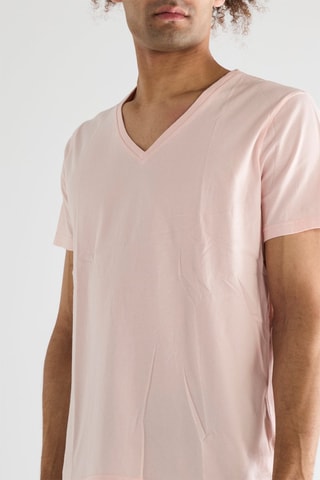 T-shirt - Rosa-maquilhagem