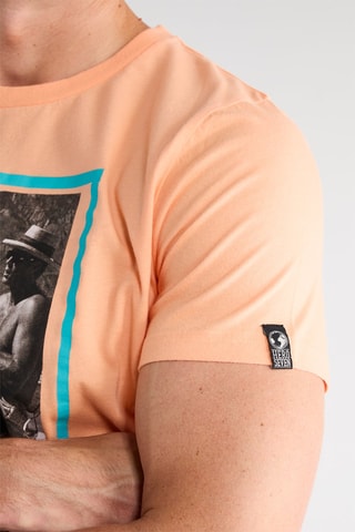 T-shirt Unchained Steve McQueen - Saumon