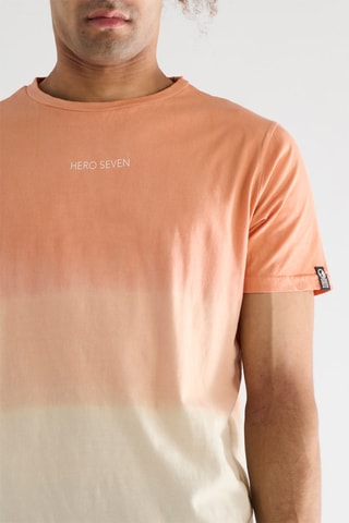 T-shirt tie and dye - Orange