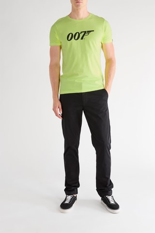 T-shirt James Bond - Jaune