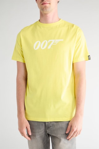 T-shirt James Bond - Jaune