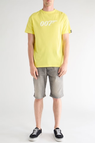 T-shirt James Bond - Jaune