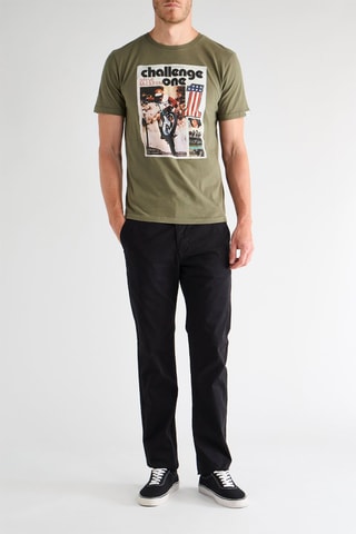 T-shirt Steve McQueen - Vert olive