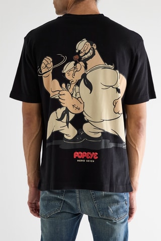 T-shirt Popeye - Noir