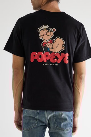 T-shirt Popeye - Noir
