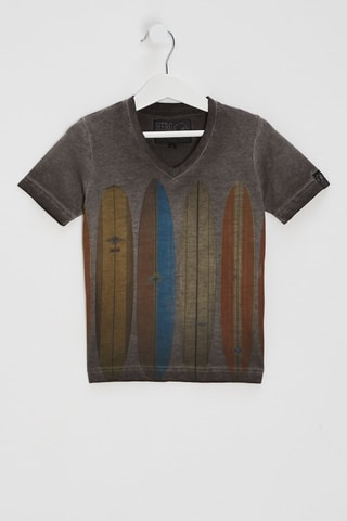 T-shirt - Gris foncé chiné