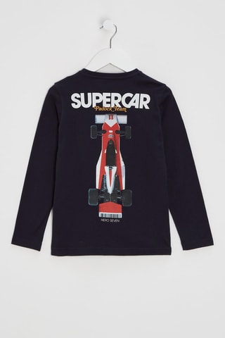 T-shirt de formule 1 Team Paddock Club - Bleu marine