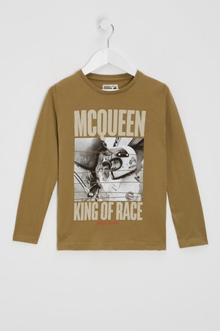 T-shirt Steve McQueen - Vert olive