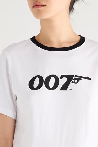 T-shirt James Bond - Blanc