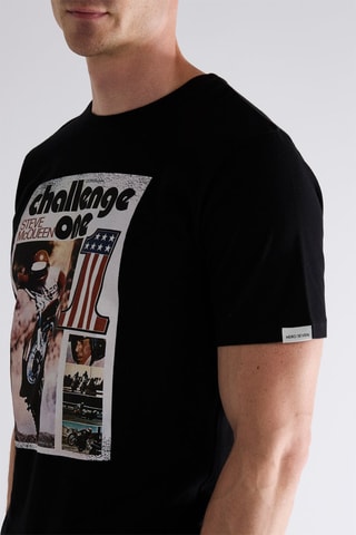 T-shirt Steve Mcqueen - Noir