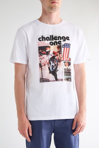 T-shirt Steve McQueen - Ecru
