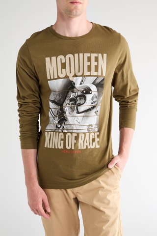 T-shirt Steve McQueen - Kaki