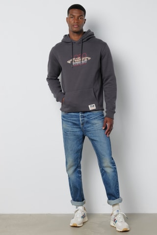 Sweat à capuche - Gris foncé