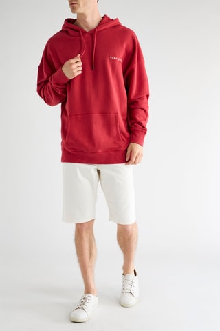Sweat à capuche - Rouge
