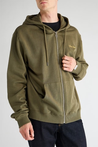 Sweat à capuche - Vert olive