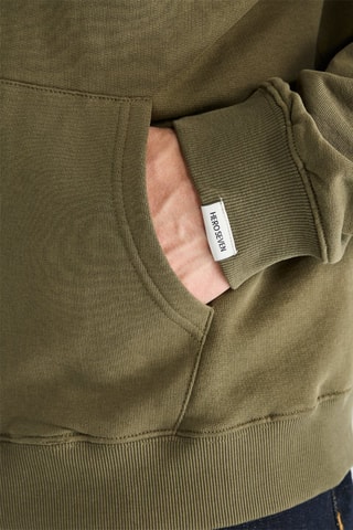Sweat à capuche - Vert olive