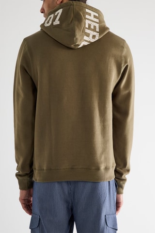 Sweat à capuche - Vert olive
