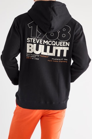 Sweat à capuche Steve McQueen - Noir