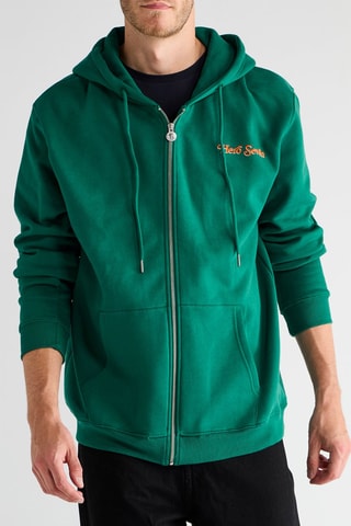 Sweat à capuche - Vert émeraude