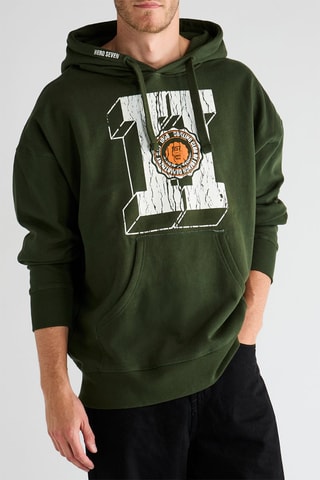 Sweat à capuche - Kaki