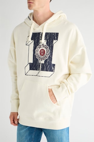 Sweat à capuche - Ecru