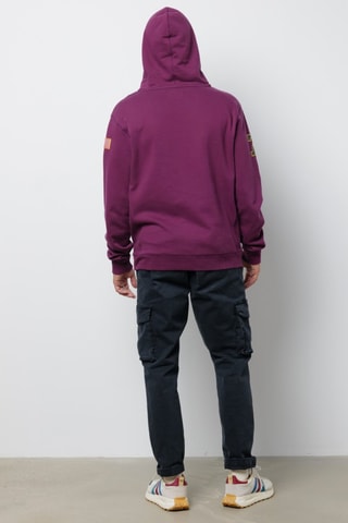 Sweat à capuche - Violet foncé