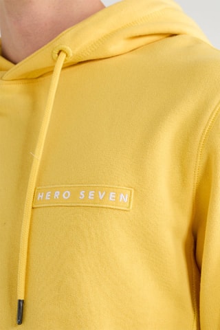 Sweat à capuche - Jaune