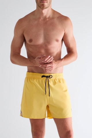 Short de bain - Jaune
