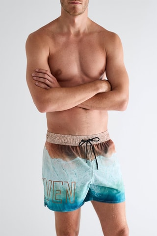 Short de bain - Turquoise