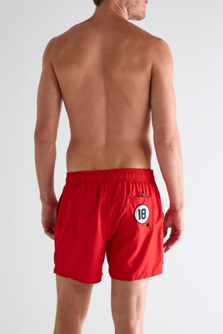 Short de bain Steve McQueen - Rouge
