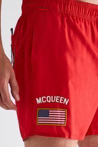 Short de bain Steve McQueen - Rouge
