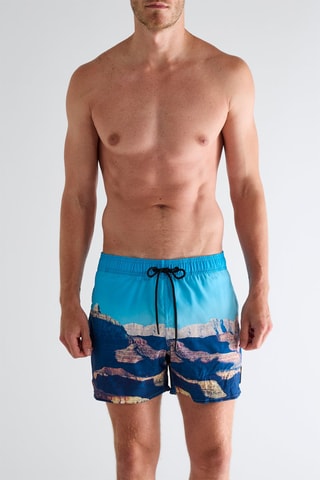 Short de bain - Bleu