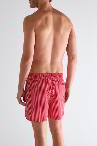 Short de bain - Rouge