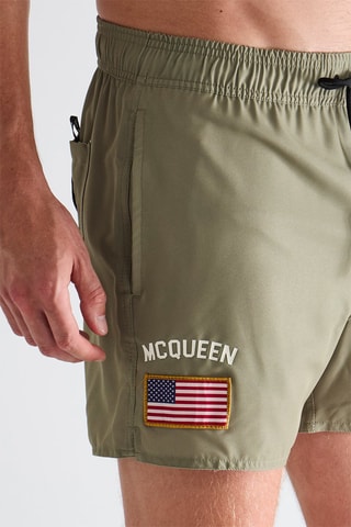 Short de bain Steve McQueen - Kaki