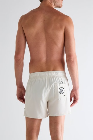 Short de bain - Blanc