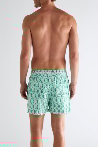 Short de bain - Vert