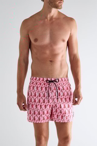 Short de bain - Rose