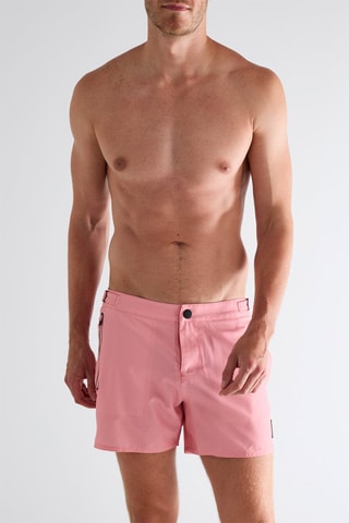 Short de bain - Rose poudré