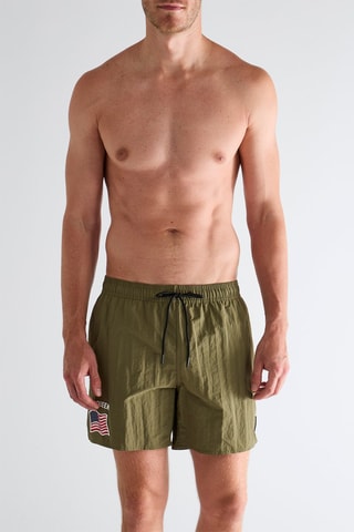 Short de bain Steve McQueen - Vert olive