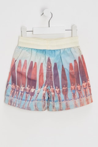 Short de bain - Blanc